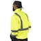 Pioneer Polyester, Zipper with Snap Storm Placket, Hi-Vis Yellow, S V1140460U-S - alternate 3